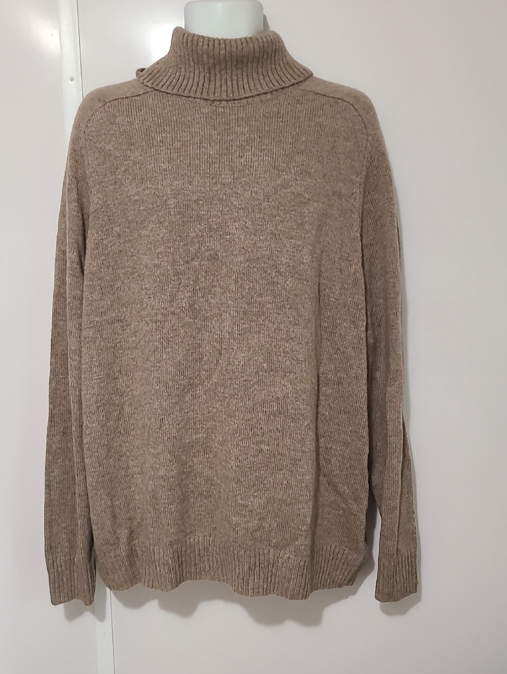 H&M Men's Taupe Turtleneck Sweater
